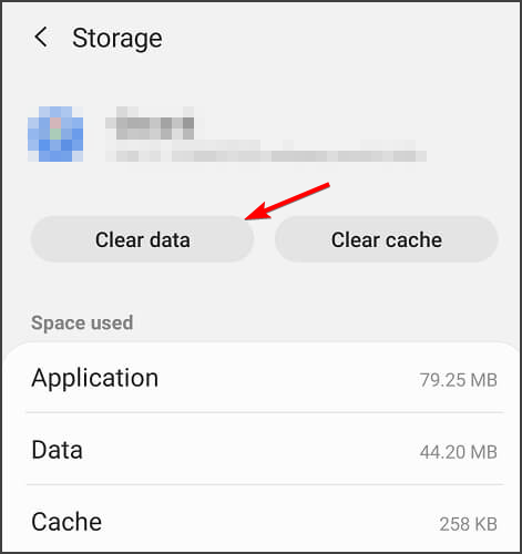 Кнопка 'Очистить данные' для Google Play в настройках