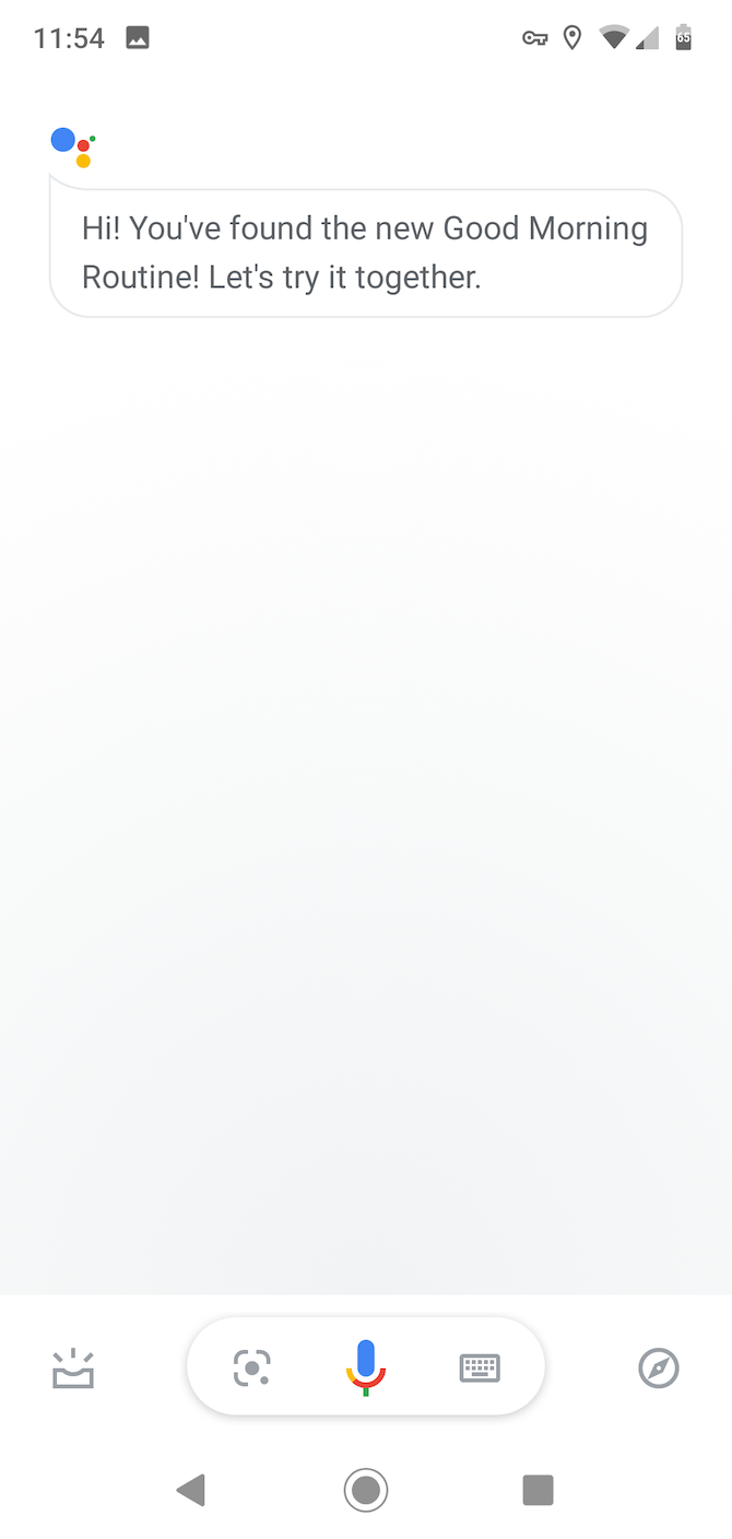 Экран утренней рутины