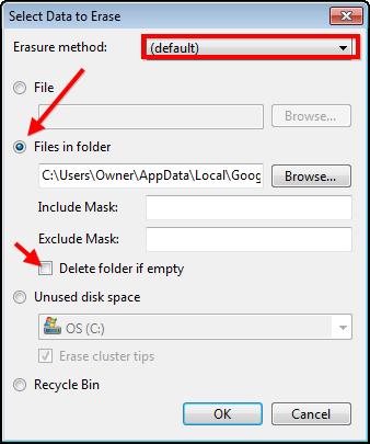Параметры задачи в Eraser