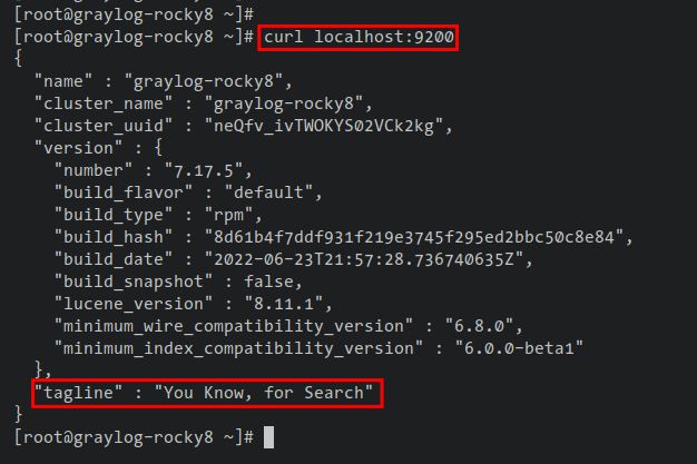 Проверка Elasticsearch через curl