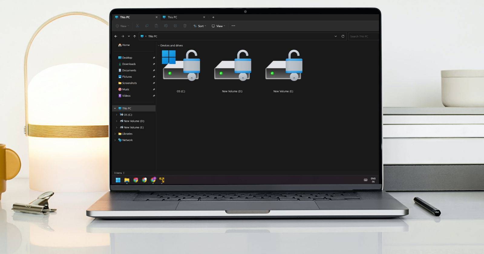 Отключить вкладки Проводника в Windows 11