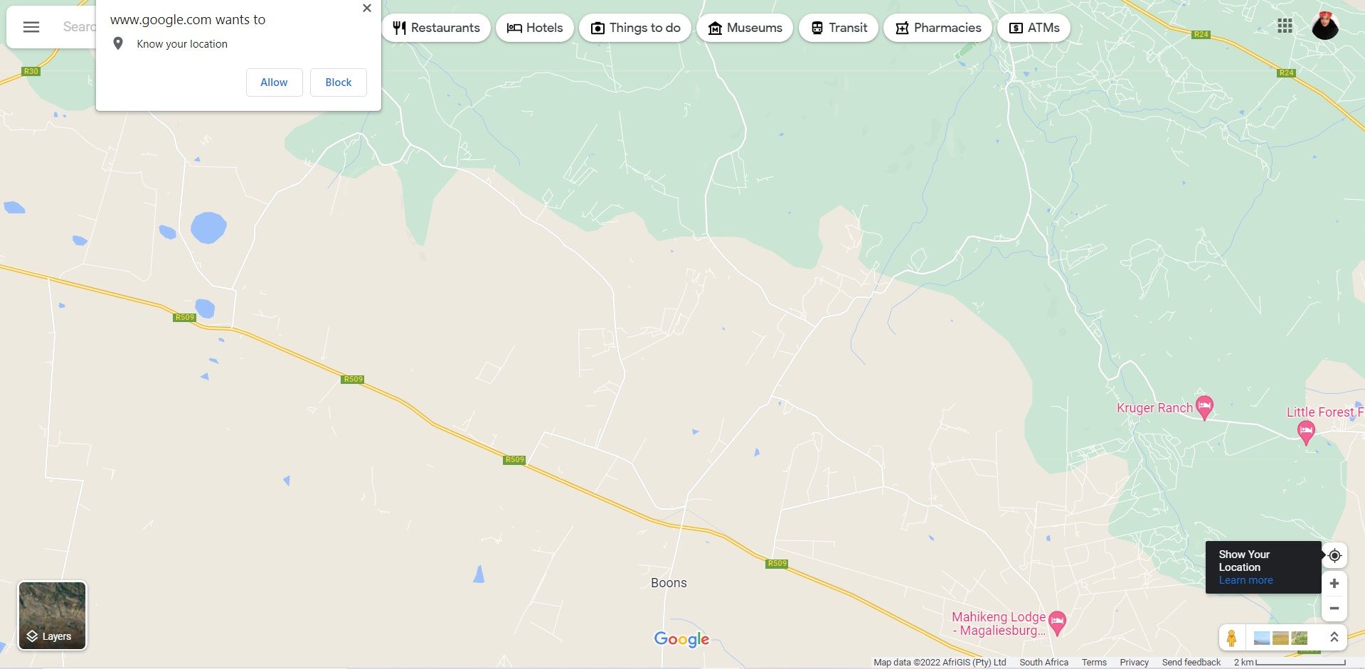 Google Maps на ПК