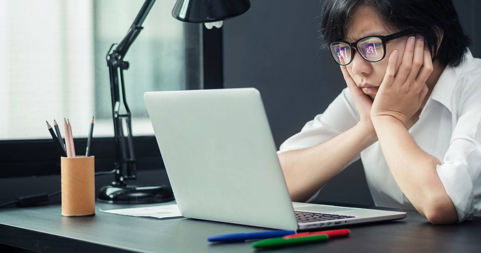 Снимок экрана: раздражающие элементы интерфейса Photoshop