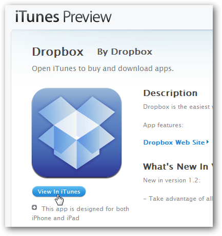 Dropbox на iPhone и iPod Touch — установка и использование