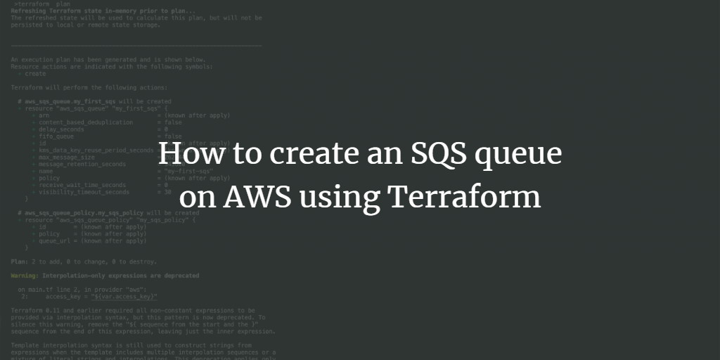 SQS с Terraform в eu-west-3