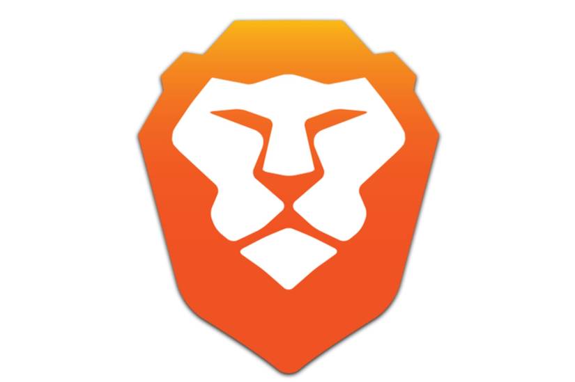 Смартфон с логотипом Brave и YouTube на экране