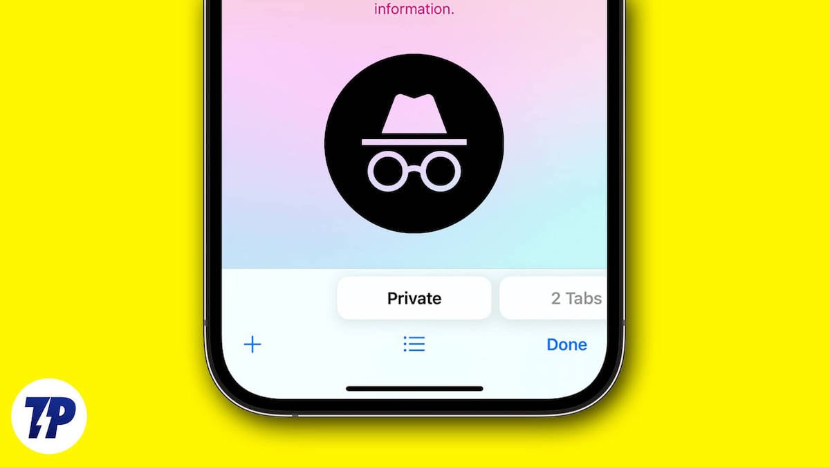Режим инкогнито на iPhone, iPad и Mac