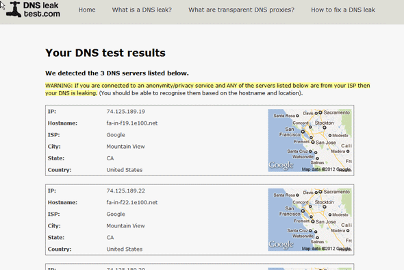 успешный тест и отсутствие утечек