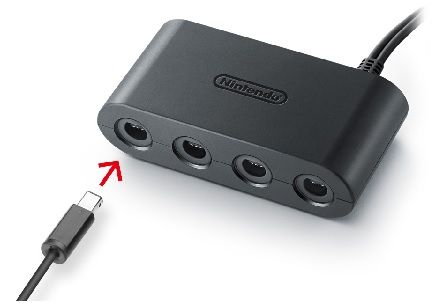 Порты USB на доке Nintendo Switch