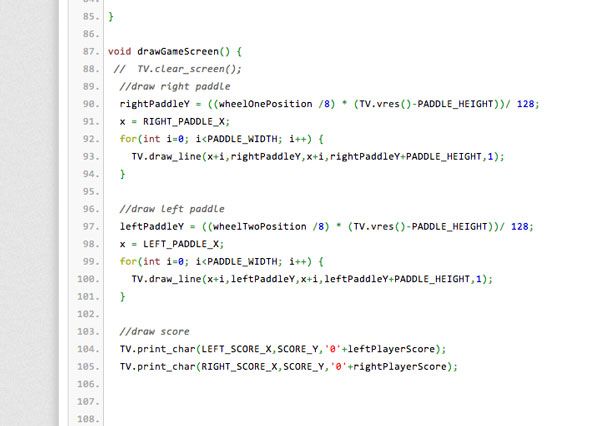 Сборка Arduino Pong с подключёнными входами и резисторами