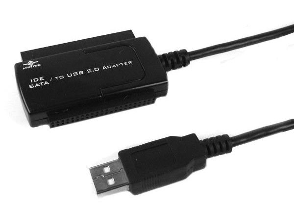 Адаптер SATA/IDE в USB для подключения внутреннего диска как внешнего