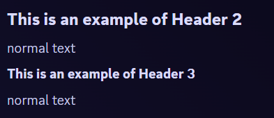Заголовки Discord и обычный текст