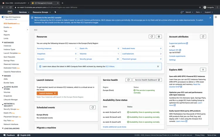 Elastic Block Store — Тома