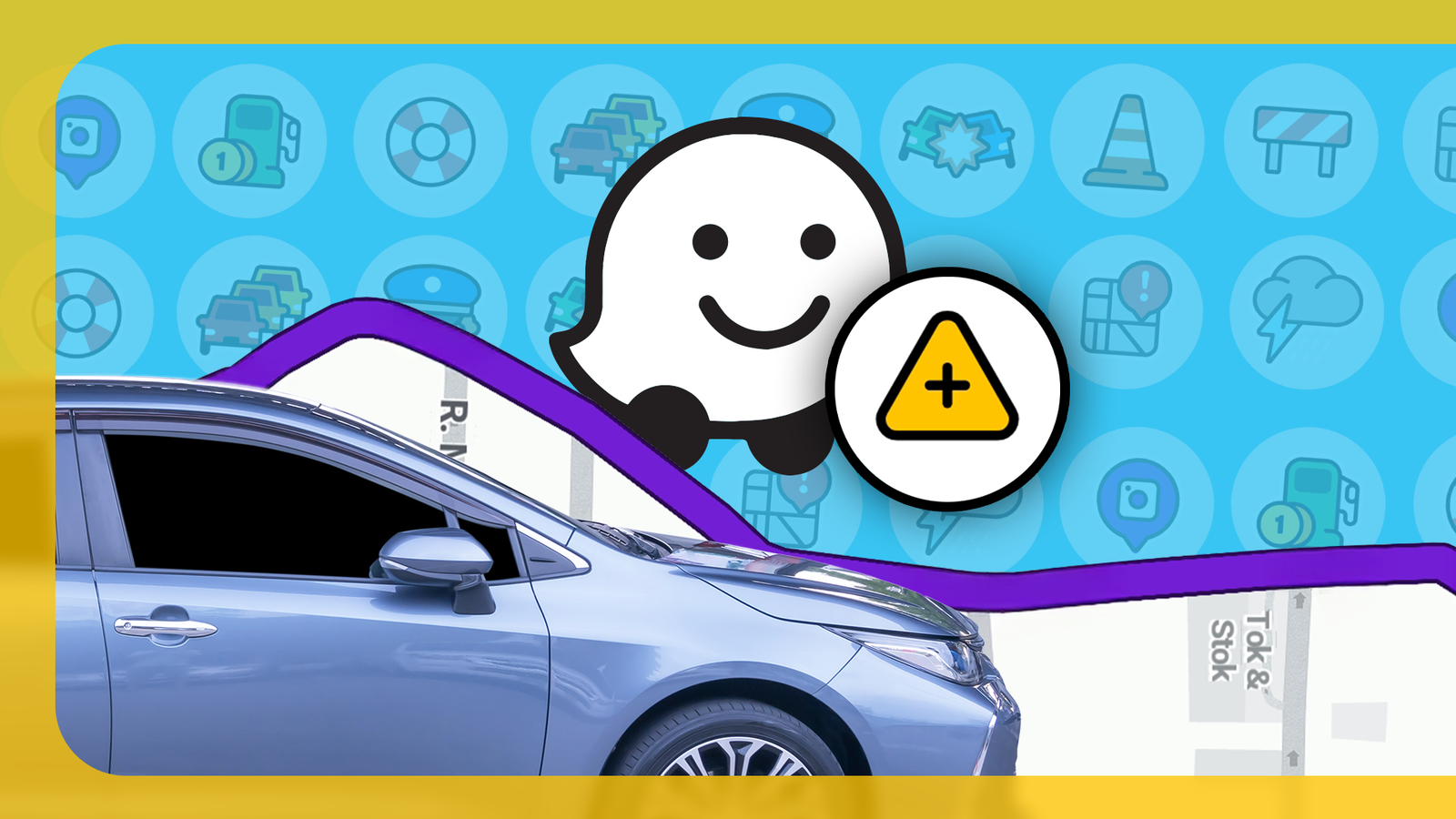 Как сообщать о дорожной опасности в Waze голосом
