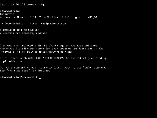 Первый вход в Ubuntu
