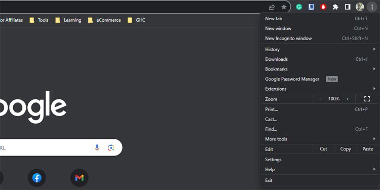 Настройки — Трансляция в Google Chrome