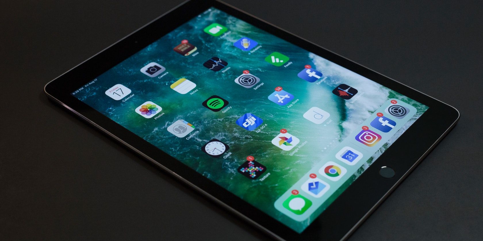 Домашний экран iPad