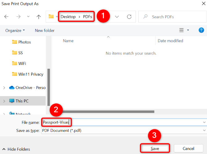 Сохраните изображение как PDF