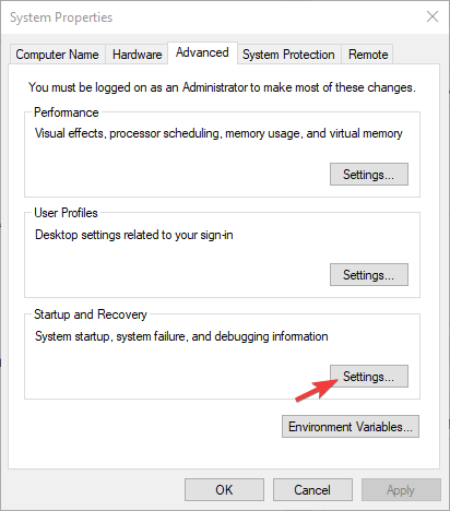 Удаление дампов памяти Windows — очистка места