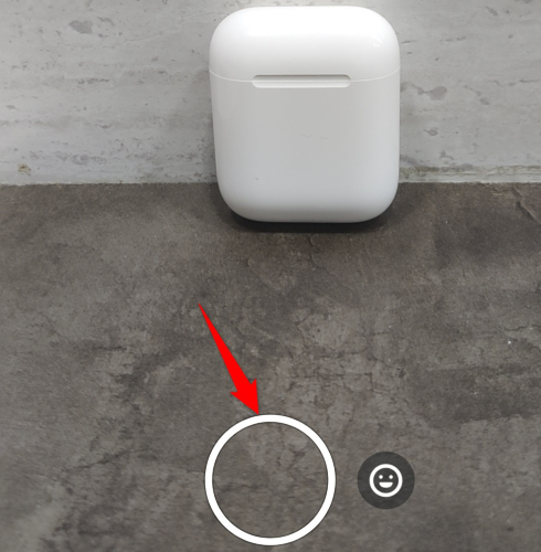 Сделайте Snap — фото или короткое видео.