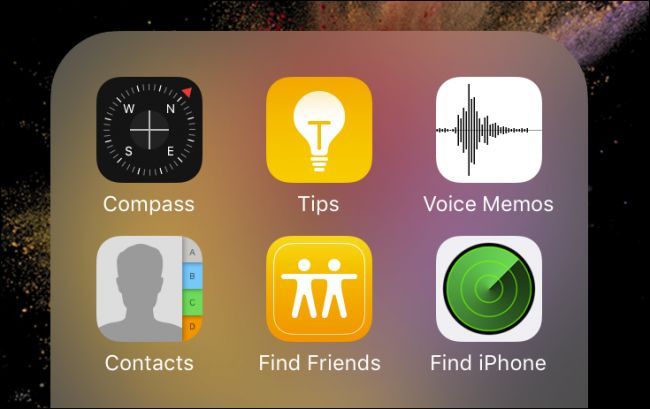 Кнопка записи в приложении «Диктофон» на iPhone