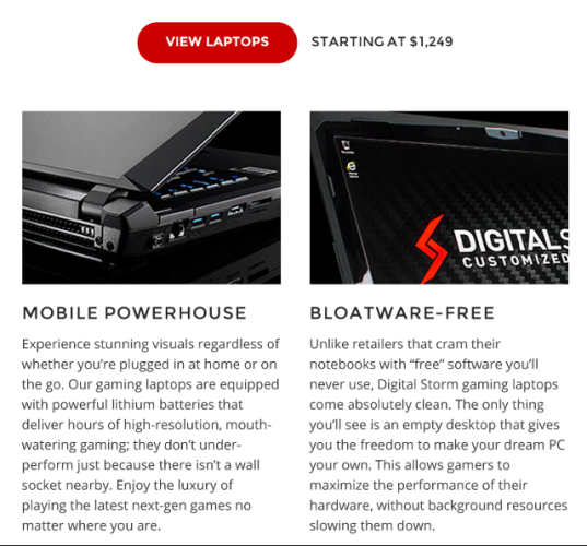 Ноутбук из премиального сегмента без предустановок