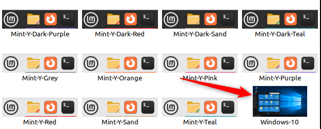 Выбор и активация загруженной темы
