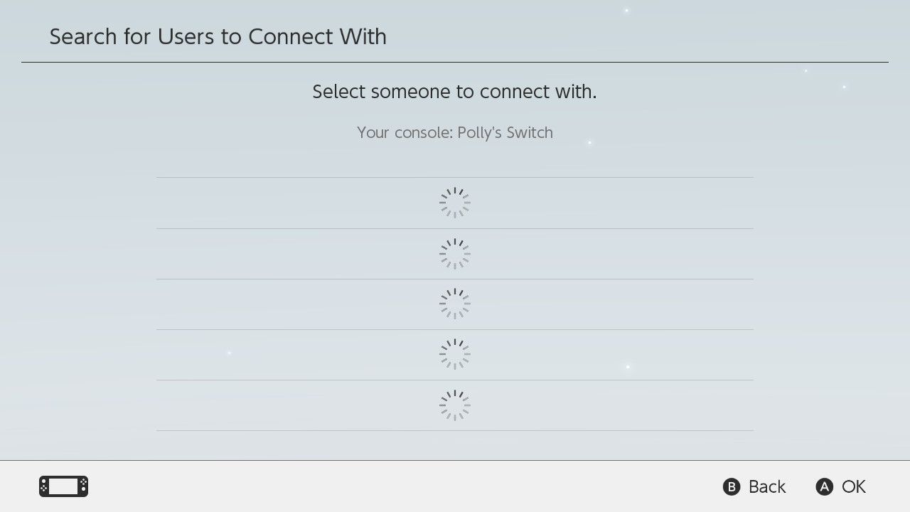 Поиск пользователей Switch для обмена Mii