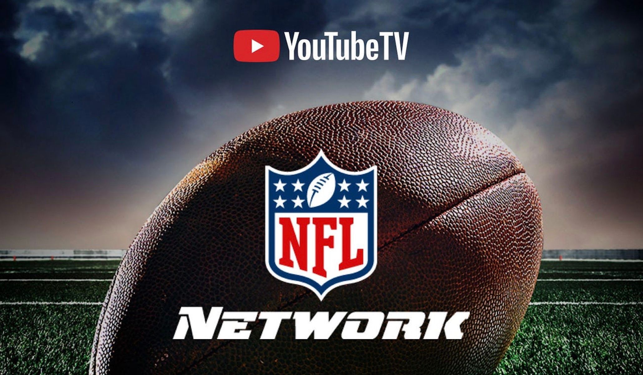 YouTube TV показывает NFL‑контент на телевизоре