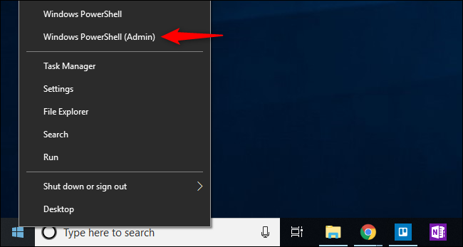 Скриншот: выполнение команды fsutil в PowerShell
