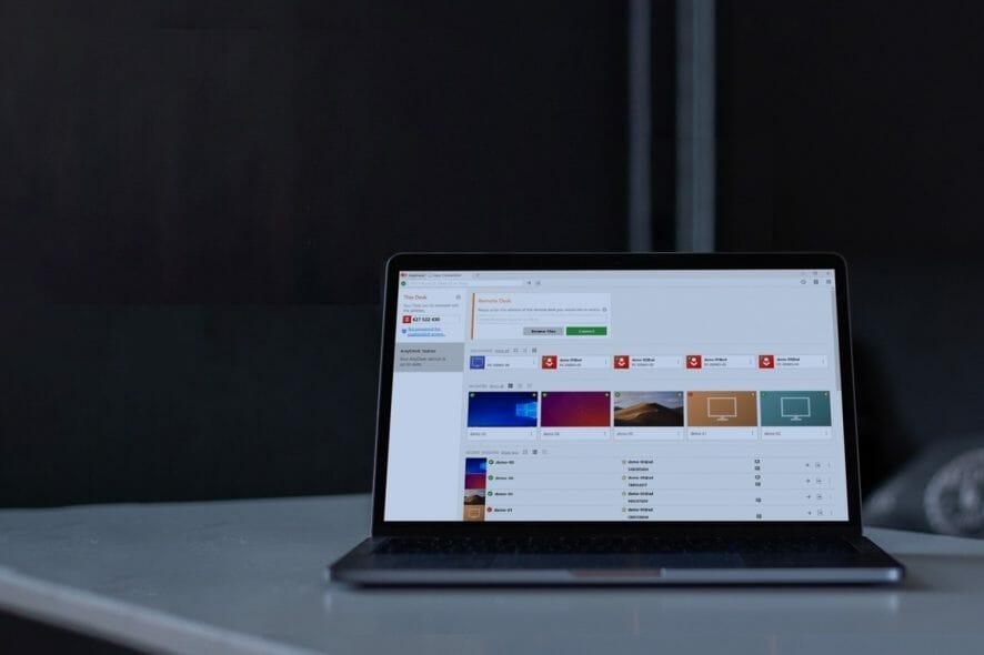 Безопасная передача больших файлов через AnyDesk