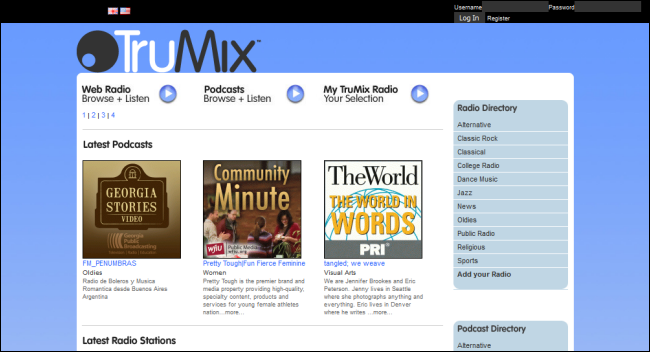 TruMix: подборки подкастов и стримов по жанрам
