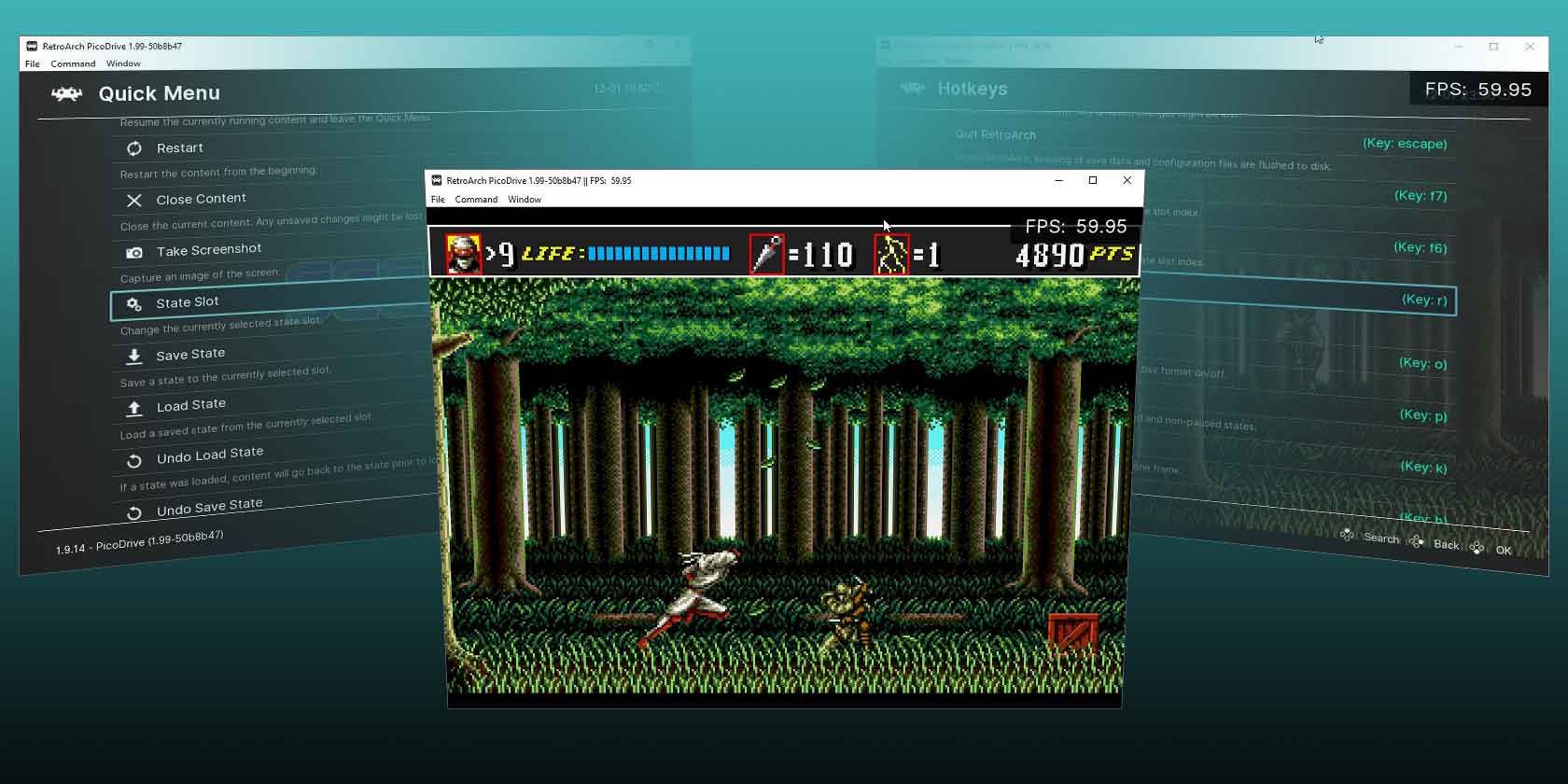 Читы и возможности RetroArch