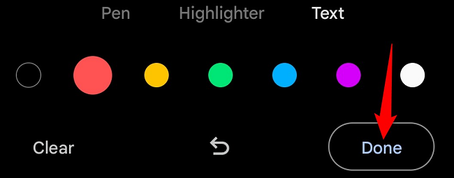 Нажмите Готово в правом нижнем углу.