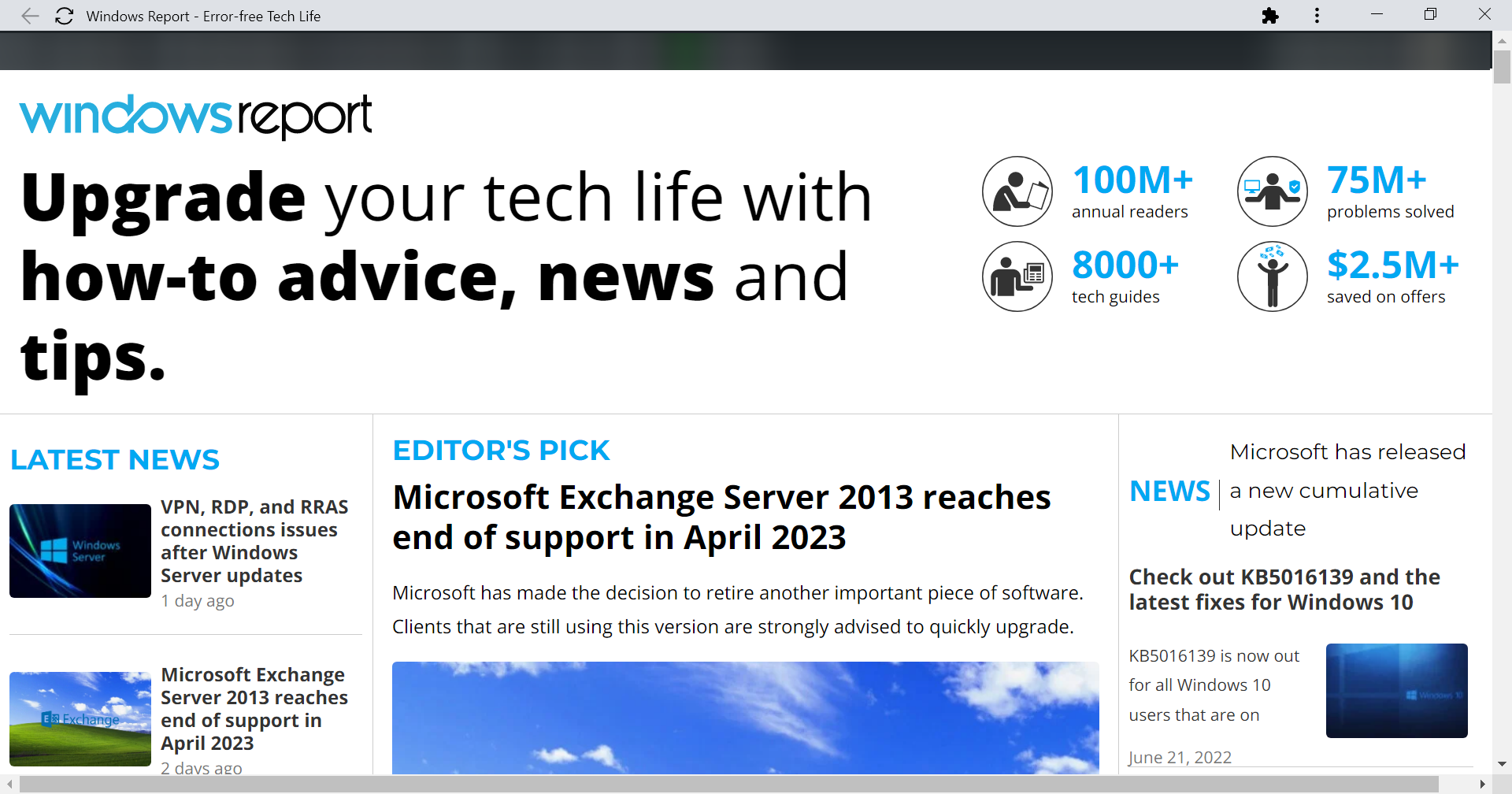 Окно без адресной строки