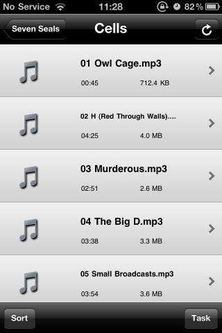 Проигрывание музыки и видео из общих папок Air Playit