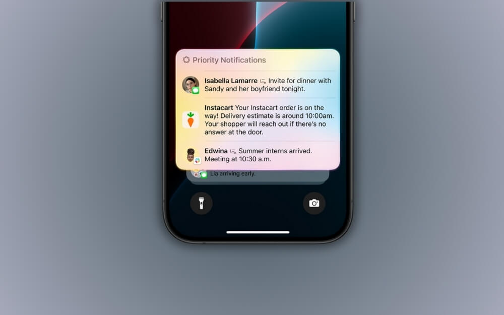 Сводки уведомлений на iPhone: настройка