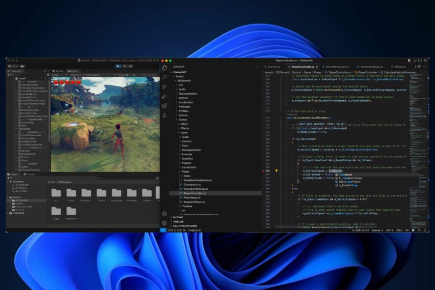 Unity в Visual Studio Code: расширение и настройка