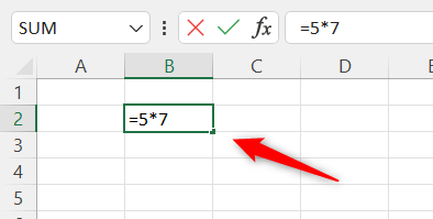Как умножать числа в Excel