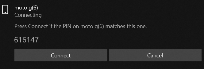 Сопряжение Bluetooth-устройства в Windows 10