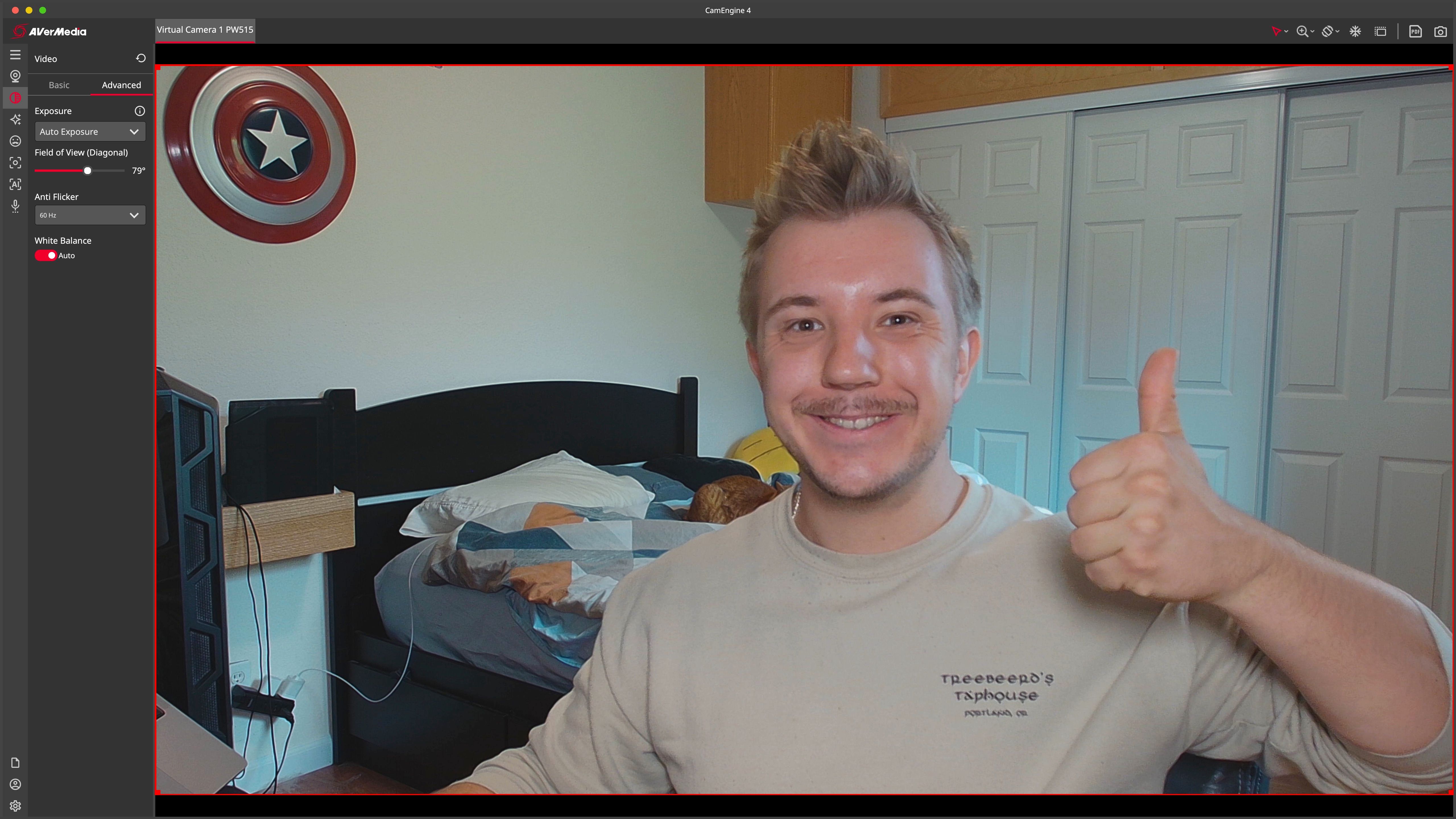 Auto white balance looking better than manual example