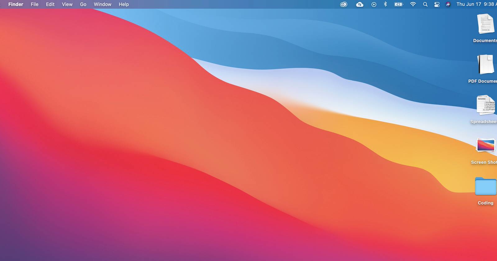 Stacks на Mac: упорядочьте рабочий стол быстро