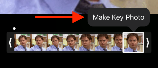 Обрезать длительность Live Photo и сохранить изменения