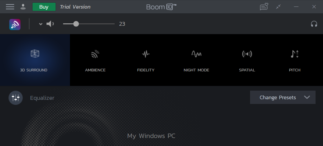 Программа Boom 3D с эквалайзером