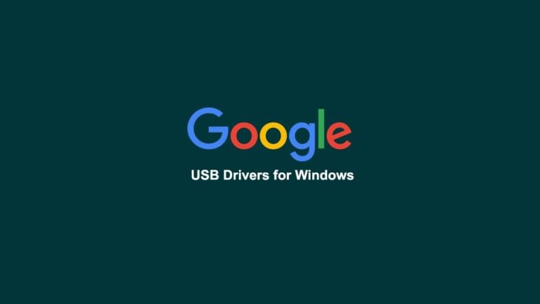 Скачать и установить Google USB‑драйверы в Windows