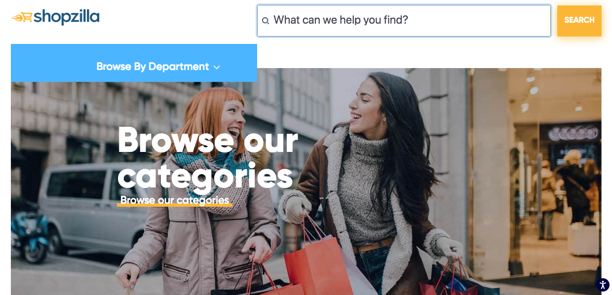 Сервис сравнения цен Shopzilla