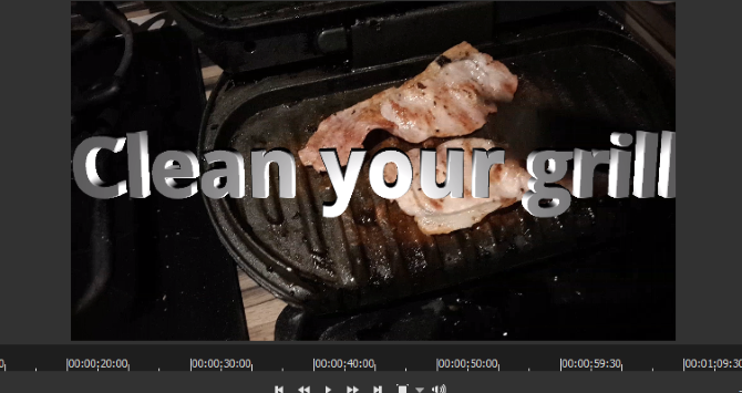 Создание титров и субтитров в Shotcut