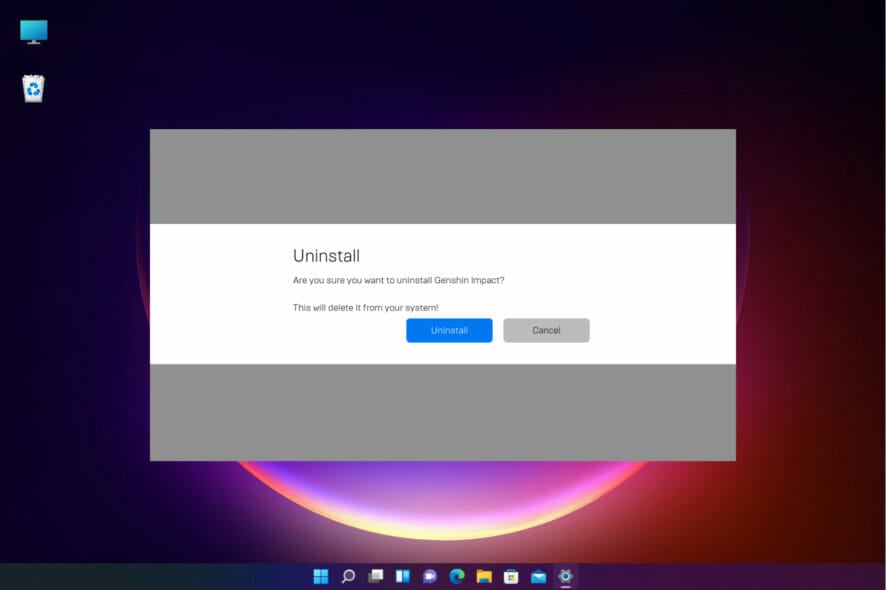 Полное удаление Genshin Impact с Windows