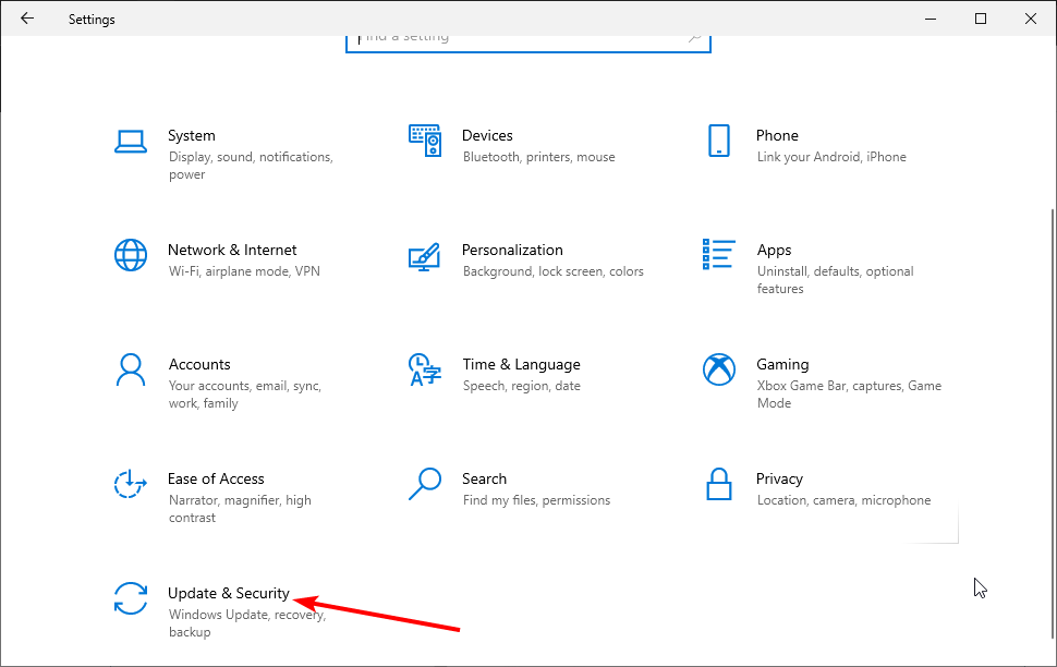 update and security windows voice recorder not working